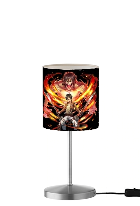  Eren Jaeger para Lámpara de mesa / mesita de noche