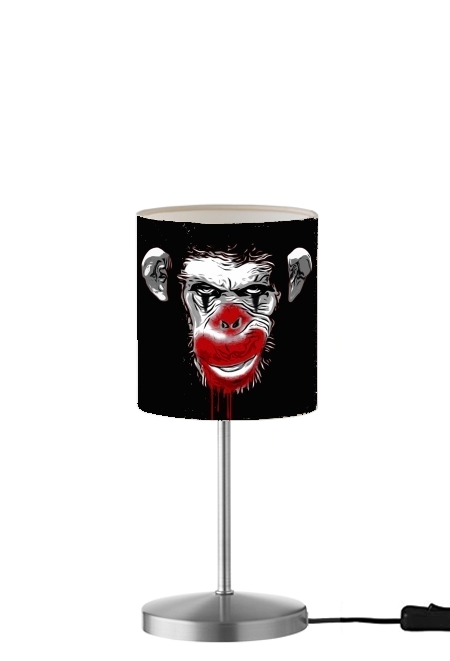  Evil Monkey Clown para Lámpara de mesa / mesita de noche