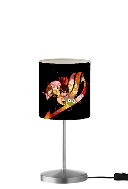  Fairy Tail Symbol para Lámpara de mesa / mesita de noche