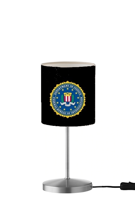  FBI Federal Bureau Of Investigation para Lámpara de mesa / mesita de noche