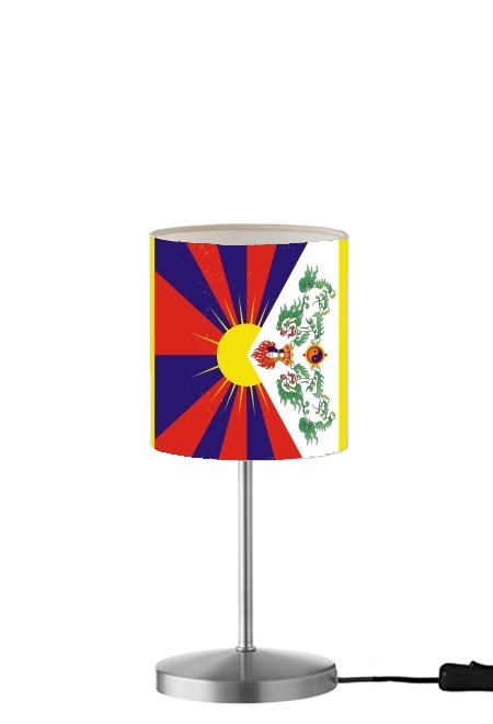  Flag Of Tibet para Lámpara de mesa / mesita de noche