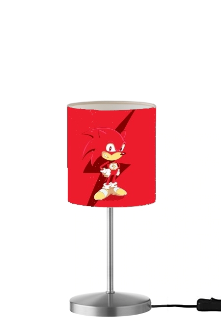  Flash The Hedgehog para Lámpara de mesa / mesita de noche