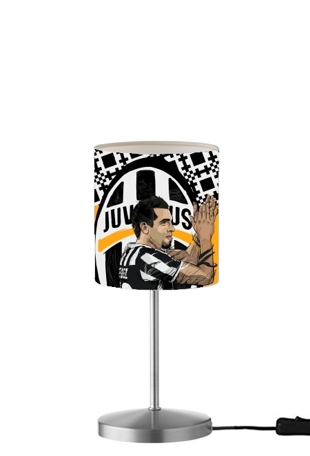  Football Stars: Carlos Tevez - Juventus para Lámpara de mesa / mesita de noche