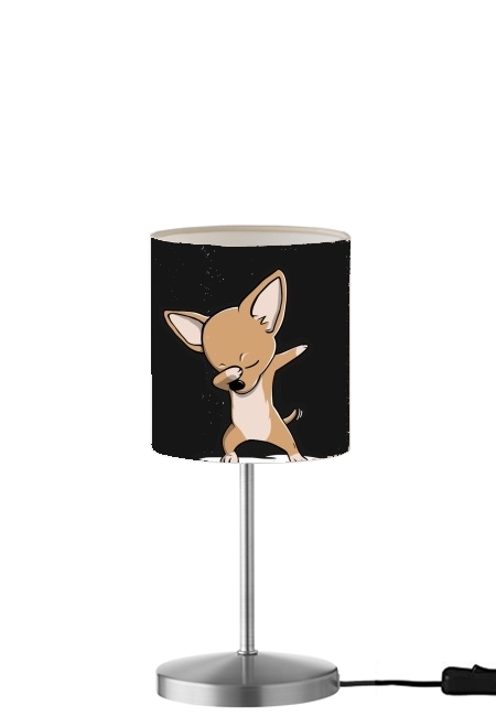  Funny Dabbing Chihuahua para Lámpara de mesa / mesita de noche