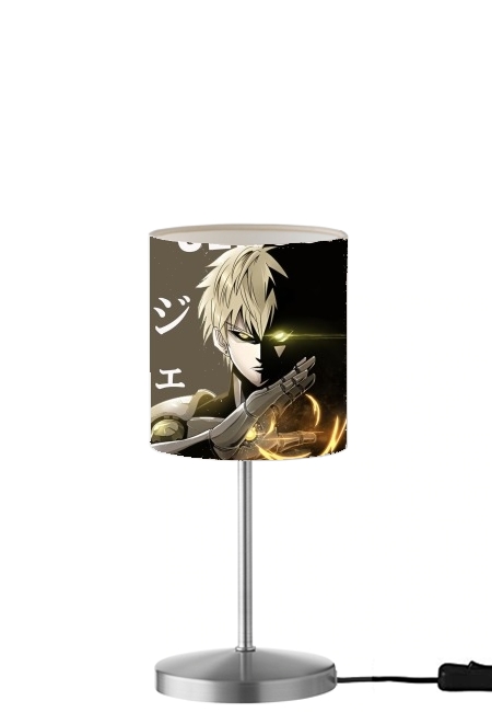  Genos one punch man para Lámpara de mesa / mesita de noche