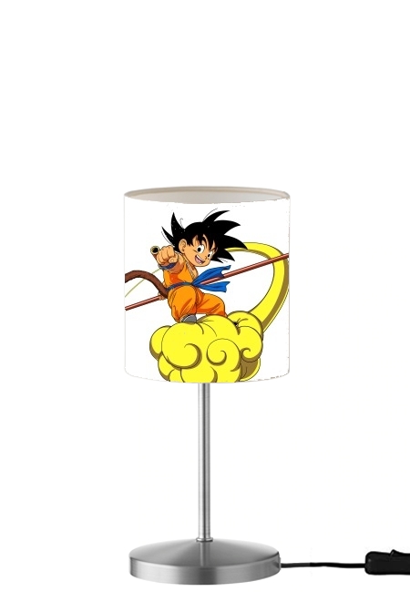  Goku Kid on Cloud GT para Lámpara de mesa / mesita de noche