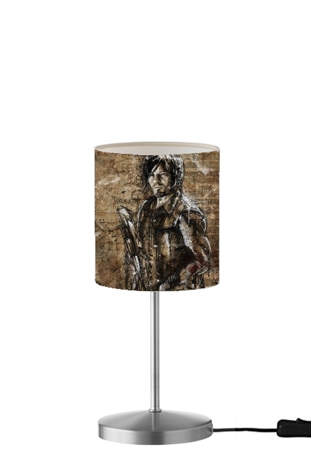  Grunge Daryl Dixon para Lámpara de mesa / mesita de noche