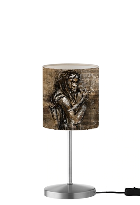  Grunge Michonne  para Lámpara de mesa / mesita de noche