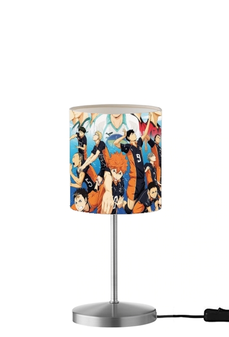  Haikyu group para Lámpara de mesa / mesita de noche