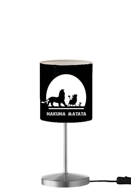  Hakuna Matata Elegance para Lámpara de mesa / mesita de noche