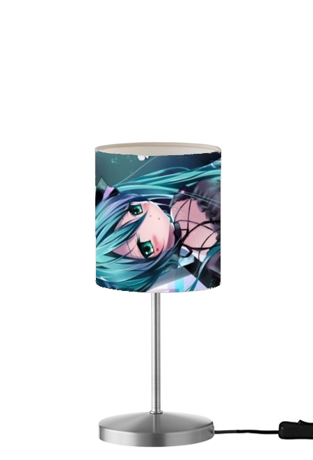  Hatsune Miku Sadness para Lámpara de mesa / mesita de noche