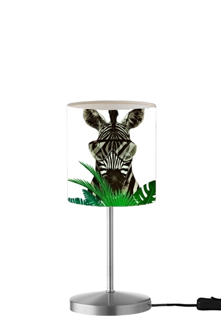  Hipster Zebra Style para Lámpara de mesa / mesita de noche