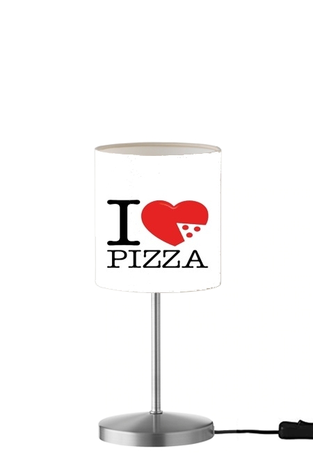  I love Pizza para Lámpara de mesa / mesita de noche