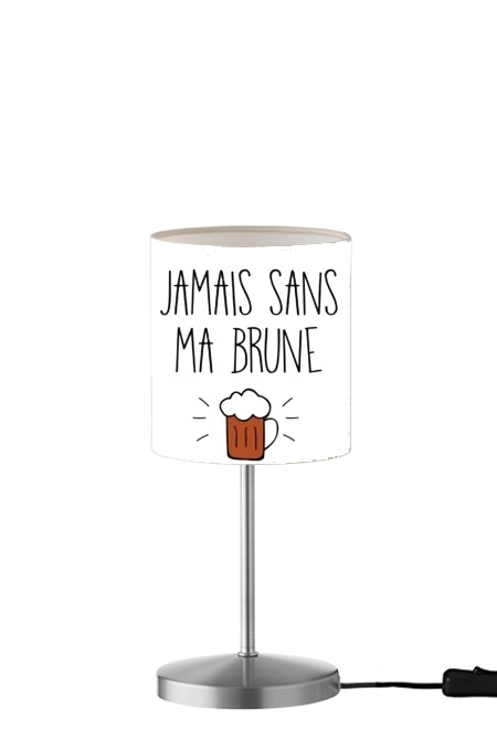  Jamais sans ma brune para Lámpara de mesa / mesita de noche