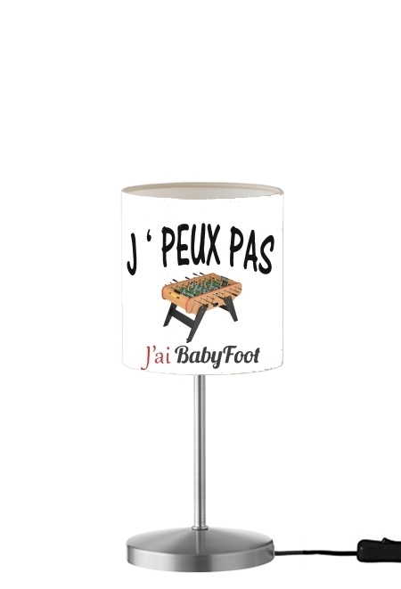  Je peux pas jai babyfoot para Lámpara de mesa / mesita de noche