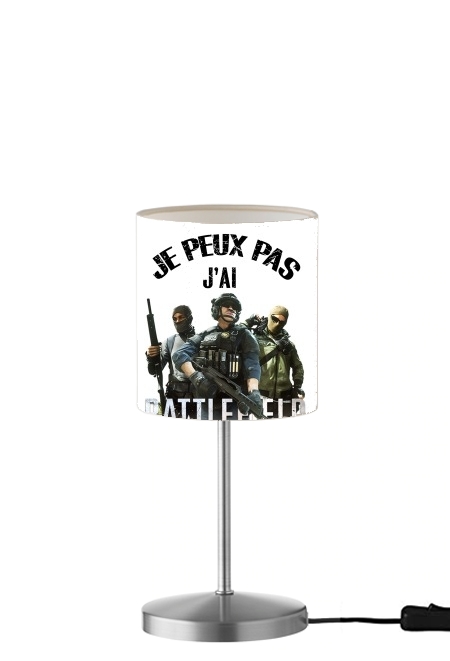  Je peux pas jai battlefield para Lámpara de mesa / mesita de noche