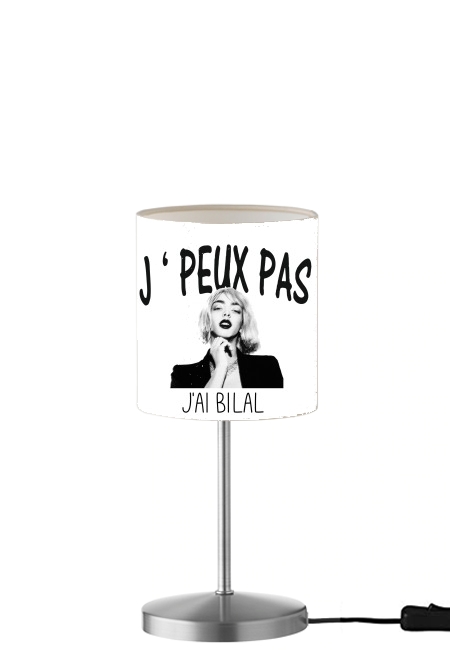  Je peux pas jai Bilal para Lámpara de mesa / mesita de noche