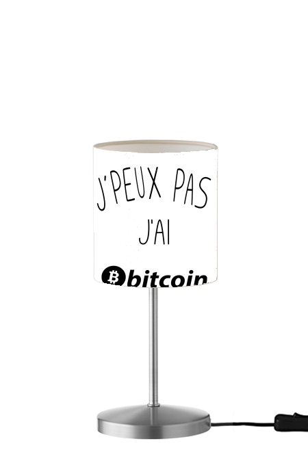  Je peux pas jai bitcoin para Lámpara de mesa / mesita de noche