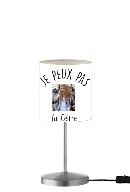  Je peux pas jai Celine para Lámpara de mesa / mesita de noche