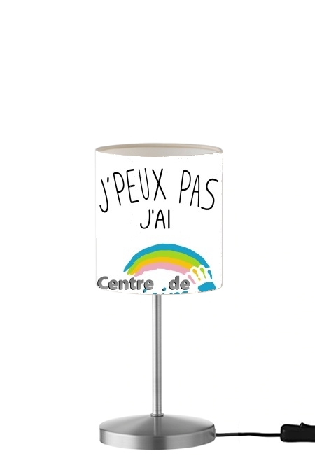  Je peux pas jai centre de loisirs para Lámpara de mesa / mesita de noche