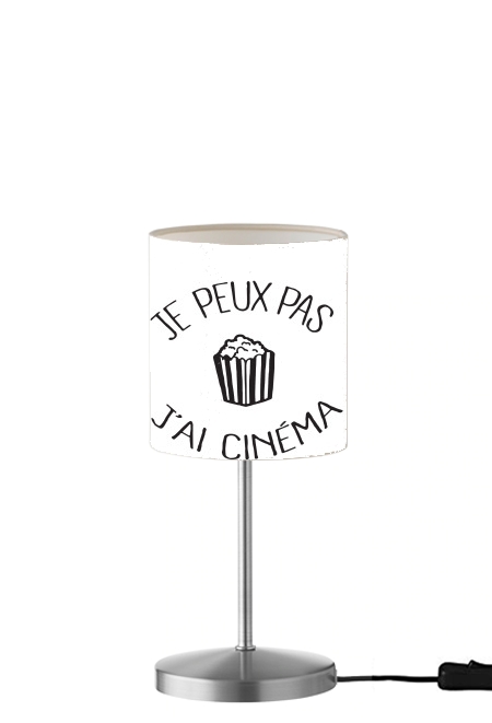  Je peux pas jai cinema para Lámpara de mesa / mesita de noche