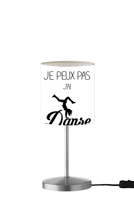  Je peux pas jai danse para Lámpara de mesa / mesita de noche