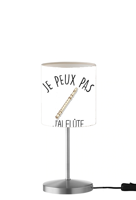  Je peux pas jai flute para Lámpara de mesa / mesita de noche