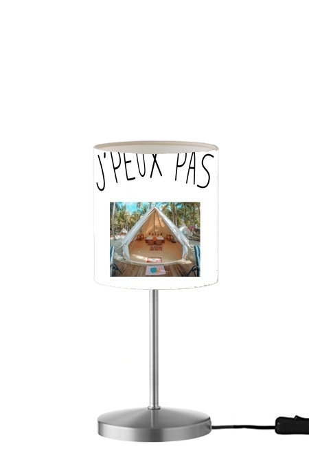  Je peux pas jai Glamping para Lámpara de mesa / mesita de noche