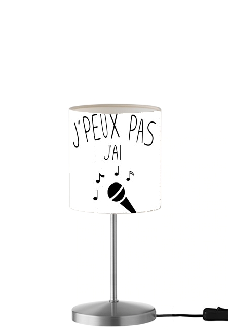  Je peux pas jai Karaoke Chant para Lámpara de mesa / mesita de noche