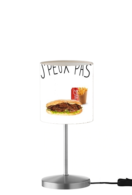  Je peux pas jai kebab para Lámpara de mesa / mesita de noche