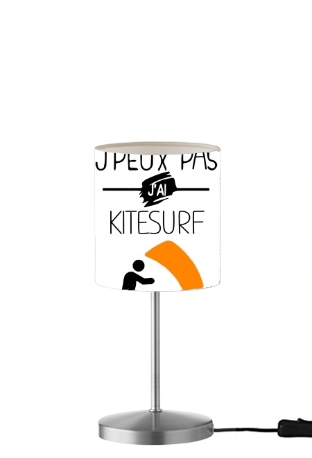  Je peux pas jai kitesurf para Lámpara de mesa / mesita de noche