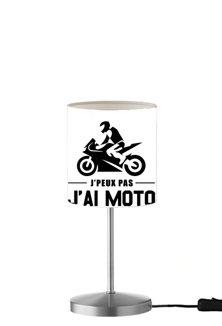  Je peux pas jai moto para Lámpara de mesa / mesita de noche