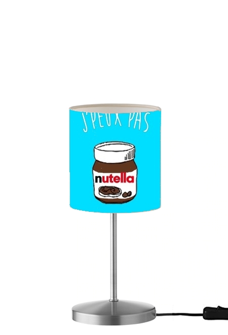  Je peux pas jai nutella para Lámpara de mesa / mesita de noche