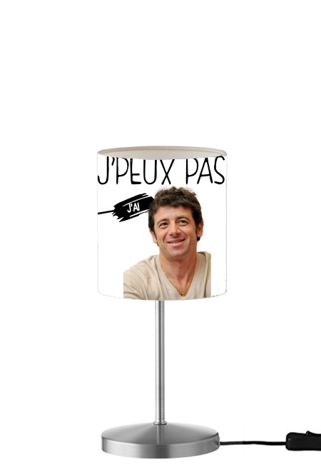  Je peux pas jai Patrick Bruel para Lámpara de mesa / mesita de noche