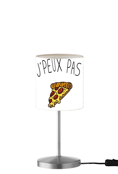  Je peux pas jai pizza para Lámpara de mesa / mesita de noche