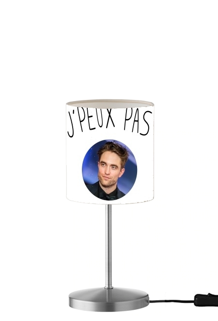  Je peux pas jai Robert Pattinson para Lámpara de mesa / mesita de noche