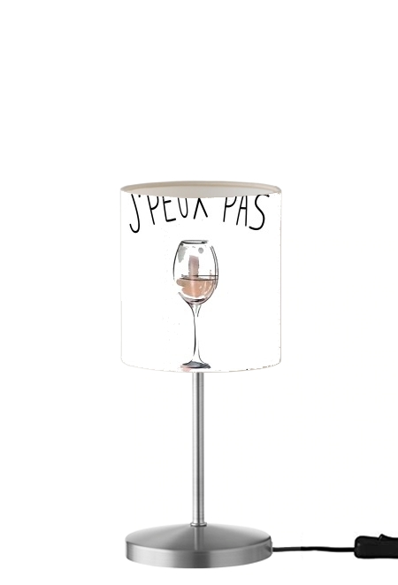  Je peux pas jai rose Vin para Lámpara de mesa / mesita de noche