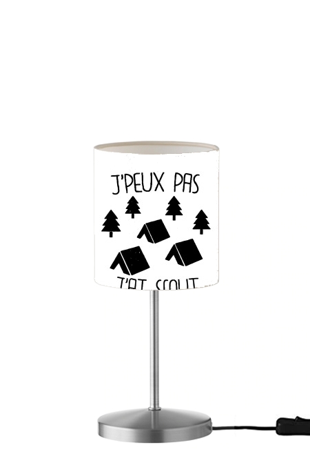  Je peux pas jai scout para Lámpara de mesa / mesita de noche