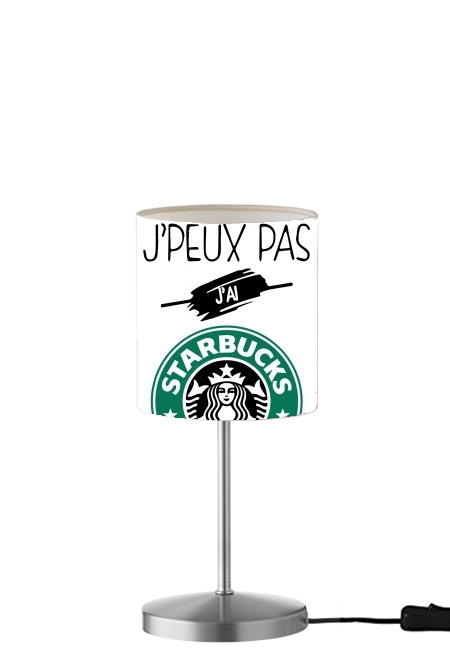  Je peux pas jai starbucks coffee para Lámpara de mesa / mesita de noche