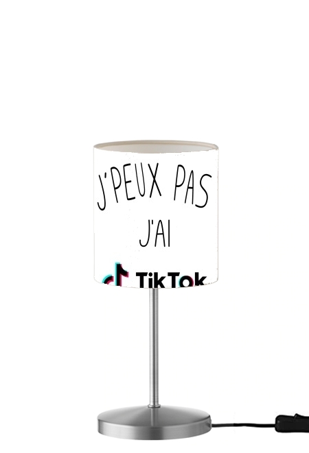  Je peux pas jai Tiktok para Lámpara de mesa / mesita de noche