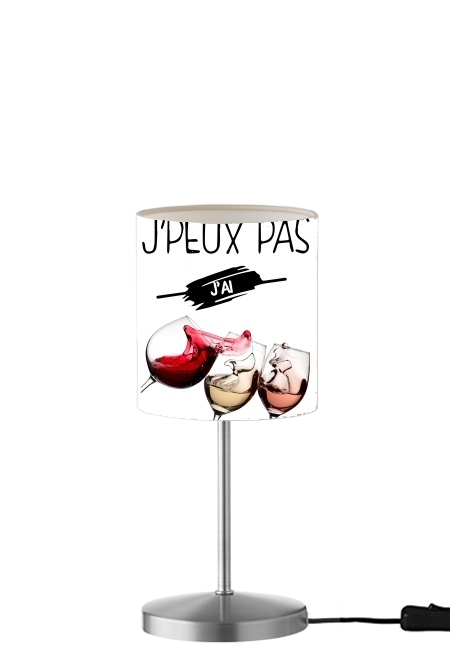  Je peux pas jai vin para Lámpara de mesa / mesita de noche