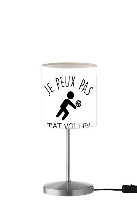  Je peux pas jai volleyball para Lámpara de mesa / mesita de noche