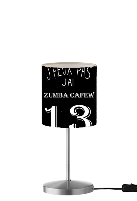  Je peux pas jai Zumba Cafew para Lámpara de mesa / mesita de noche