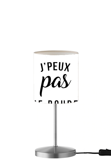  Je peux pas je boude para Lámpara de mesa / mesita de noche