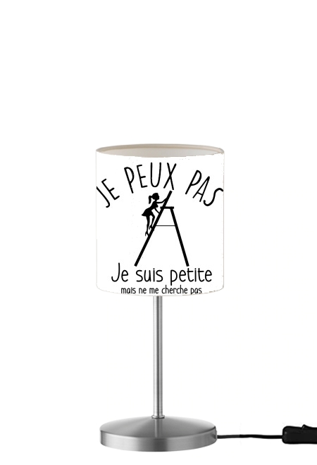  Je peux pas je suis trop petite para Lámpara de mesa / mesita de noche