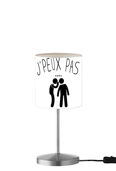  Je peux pas je suis une pookie para Lámpara de mesa / mesita de noche