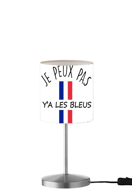  Je peux pas ya les bleus para Lámpara de mesa / mesita de noche