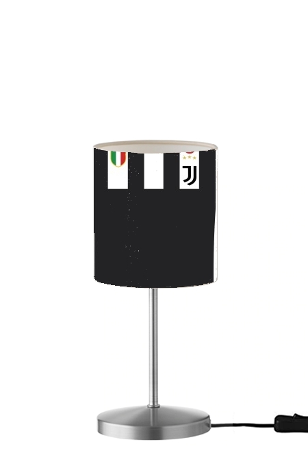  JUVENTUS TURIN Home Primera 2018 para Lámpara de mesa / mesita de noche