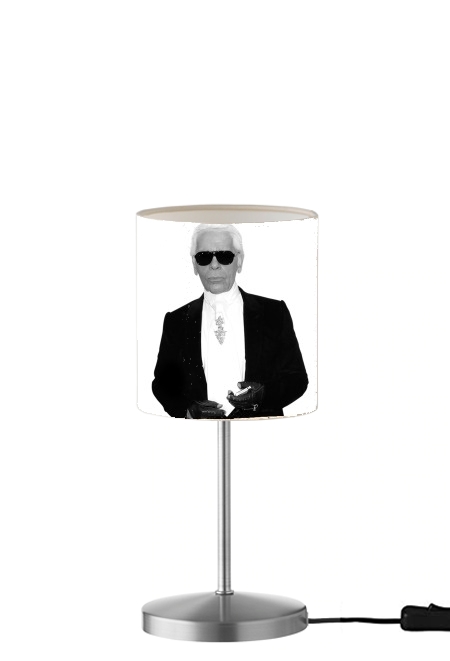  Karl Lagerfeld Creativity is my name para Lámpara de mesa / mesita de noche