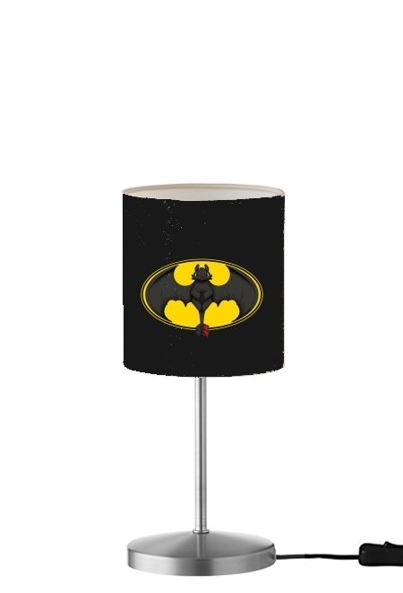  Krokmou x Batman para Lámpara de mesa / mesita de noche